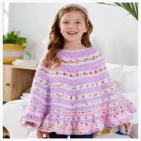 Barachois Poncho Free Knitting Pattern - Your Crafts