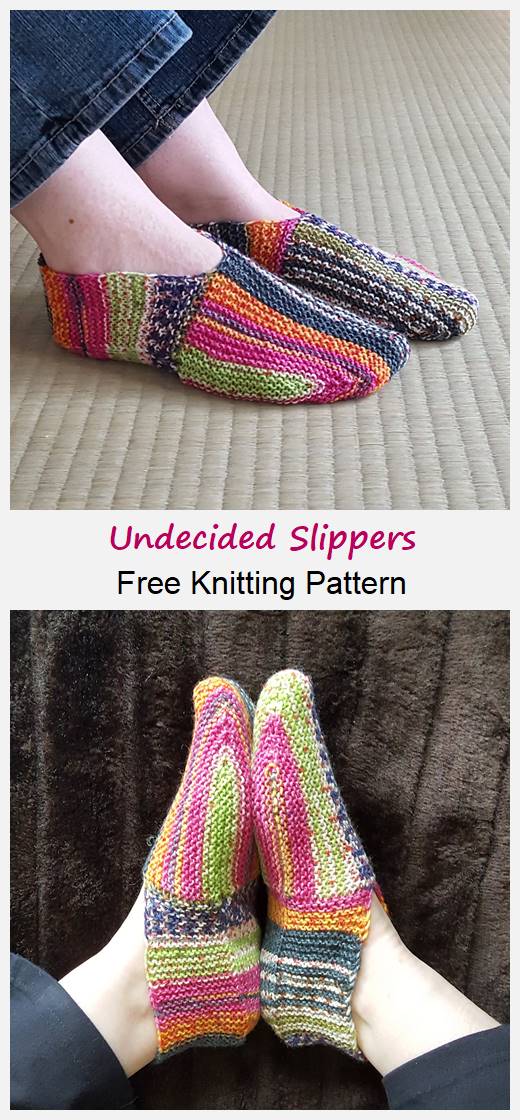 Undecided Slippers Pattern - Your Crafts